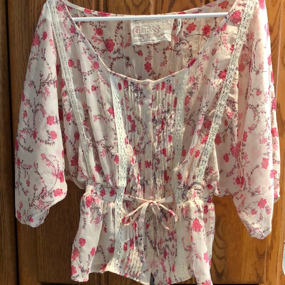 Guess Floral Blouse